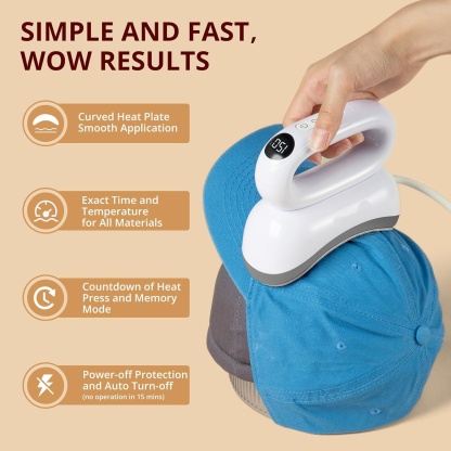Hat Heat Press Machine – Professional Cap Decorating at Home