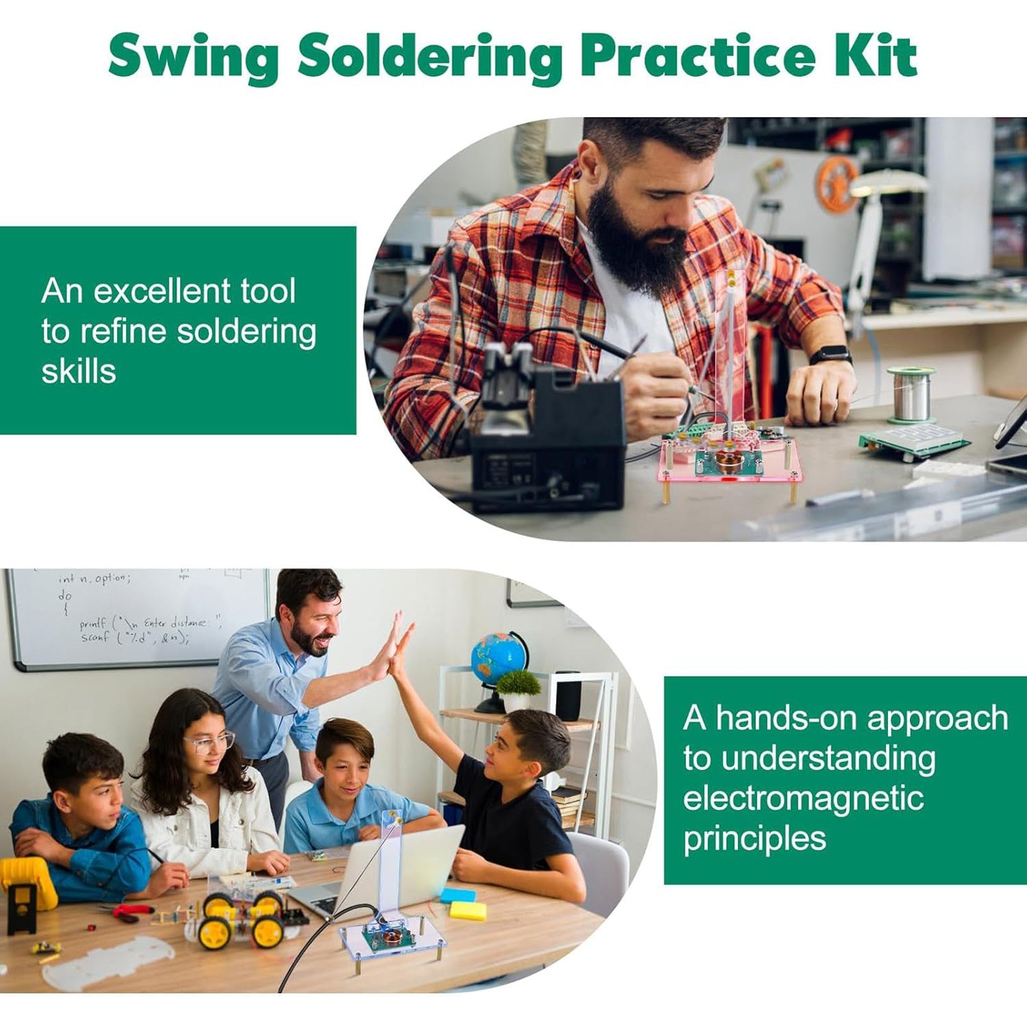 Electronic Oscillator Fun Soldering Kit