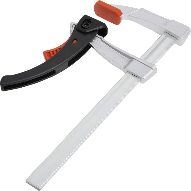 12 Inch Fast Action Ratchet Lever Clamp, Heavy Duty One-Handed Quick Release Clamp for Woodworking & Home Improvement