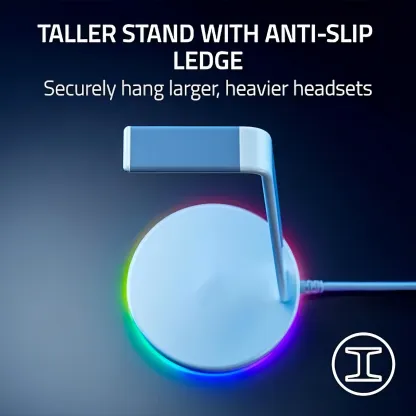Aluminum Headset Stand – USB Hub, 7.1 Surround & RGB