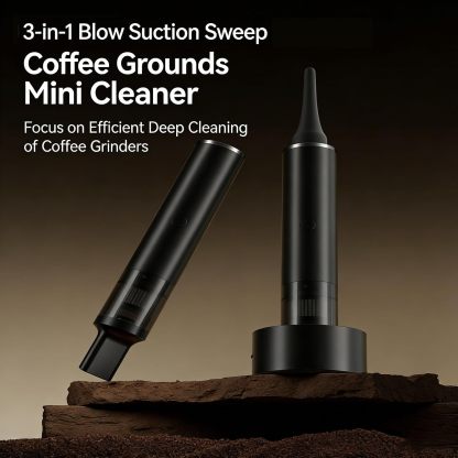 Portable Coffee Grinder Cleaning Vacuum Too