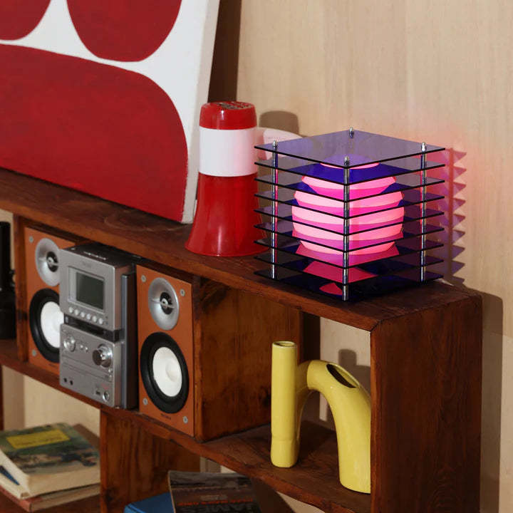 Futuristic Layered Table Lamp