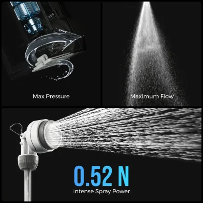 Electric Outdoor Shower Bag System for Camping and Hiking