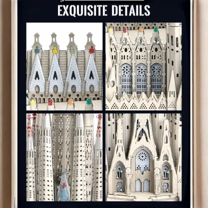 Sagrada Familia 3D Metal Puzzle