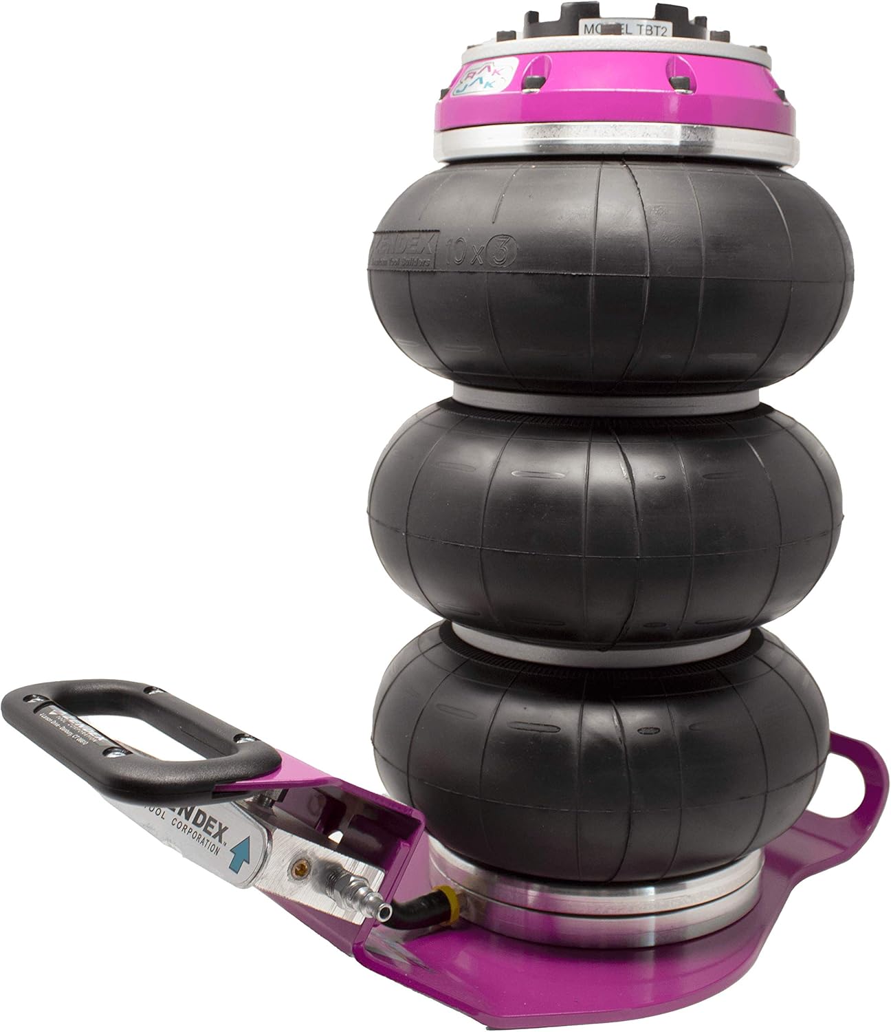 Triple Air Bag Air Powered Car Lifting Jack 2 Ton Capacity