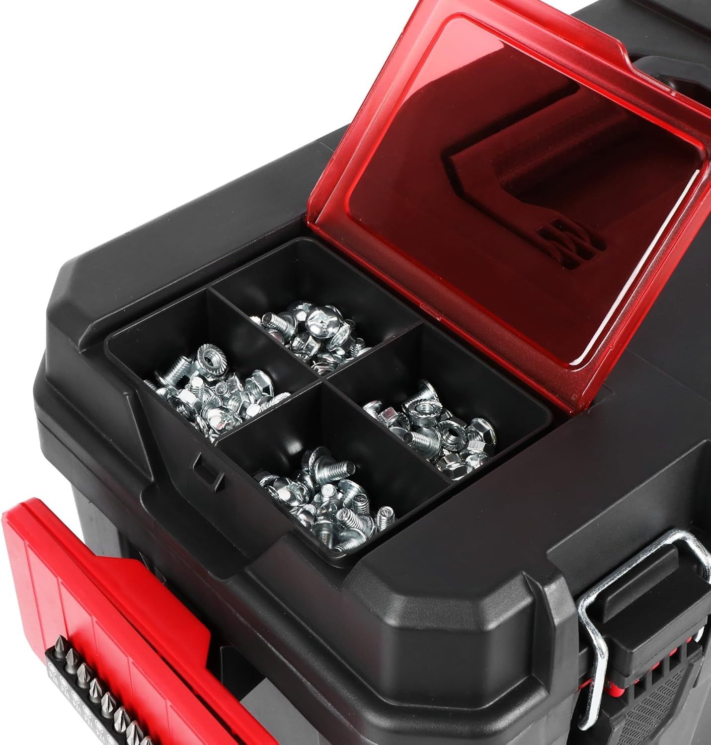 19-Inch Toolbox with Small Parts Organizer