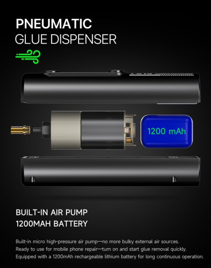 Precision Pneumatic Glue Dispenser for Electronics Repair