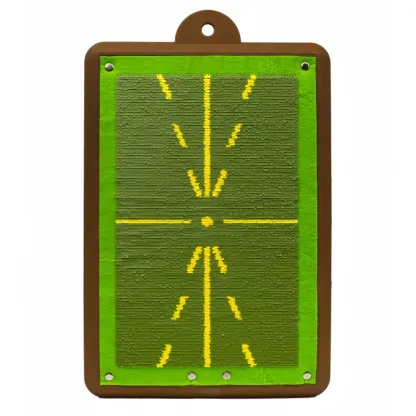 Golf Training Mat – Instant Swing Feedback, Foldable Practice Mat