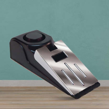 Portable Door Stop Alarm Security Device