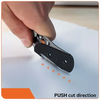 Dual Direction Vinyl Film Cutting Tool with Safety Blade System