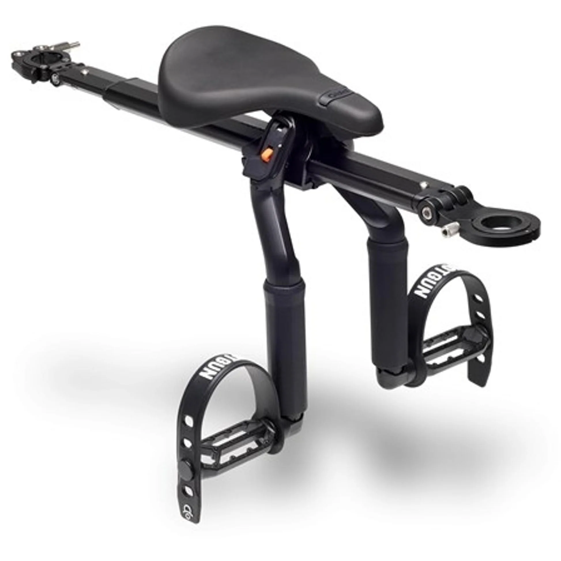 Front Mount Child Bike Seat with Kid Handlebar for MTB & E-Bike