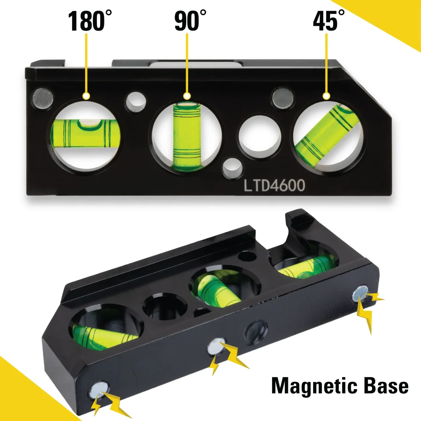 3-Axis Magnetic Welding Level with Rotating Vial
