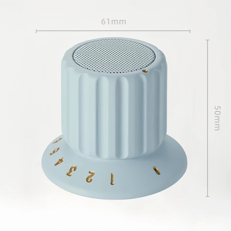 Magnetic Knob Bluetooth Speaker – 68g Ultra-Light, IPX4, TWS Pairing
