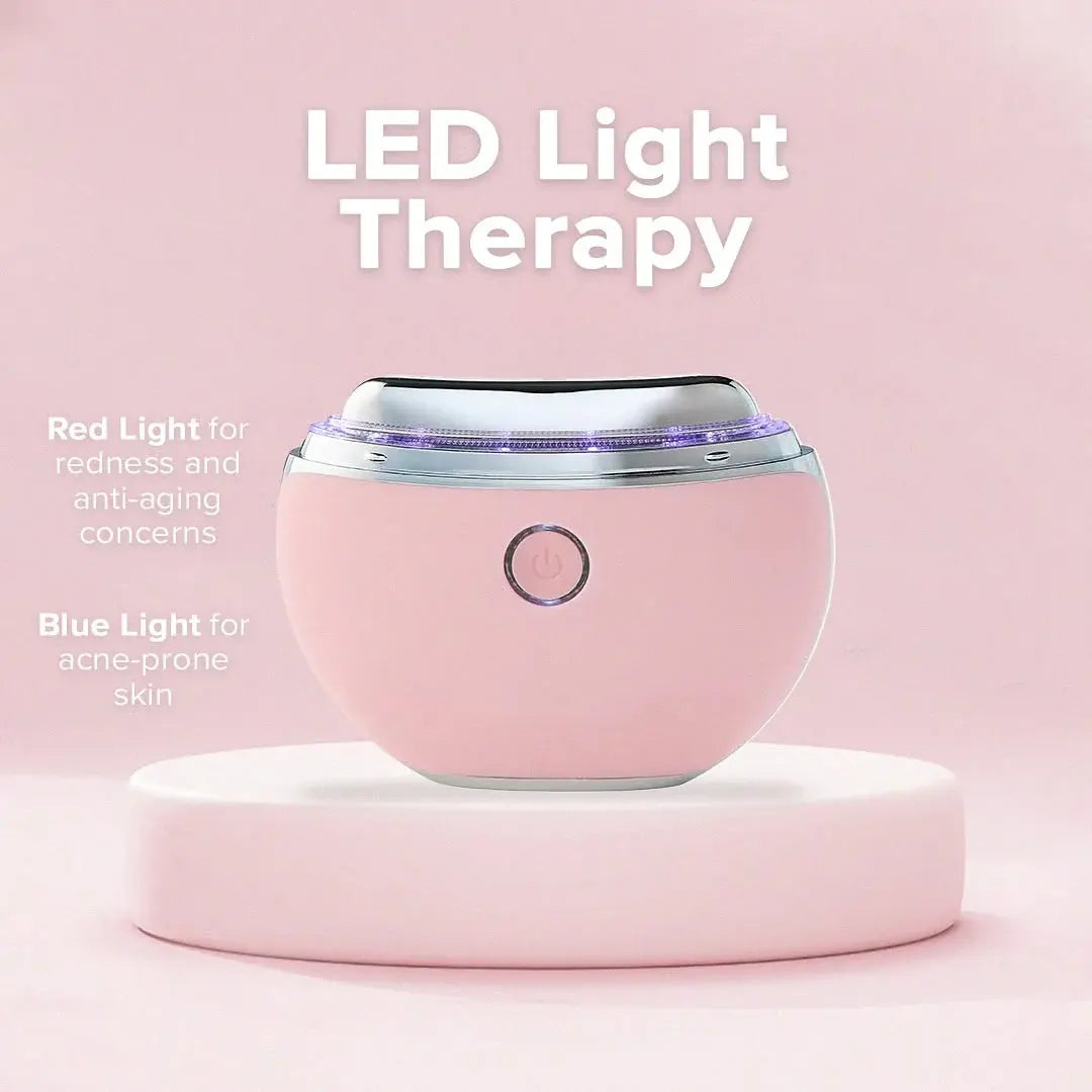 LED Gua Sha Skincare Tool – Heated Facial Massage