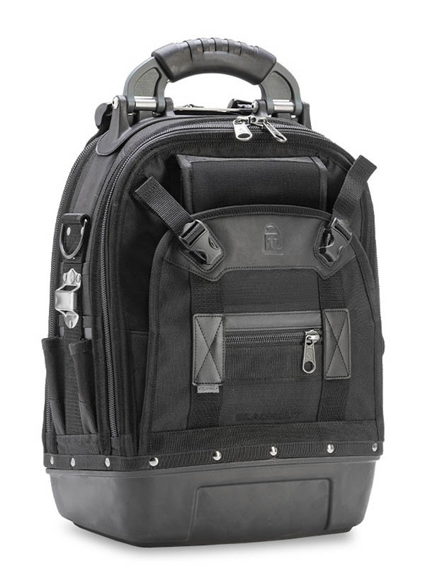 Adjustable Deep Capacity Zippered Tool Backpack Case