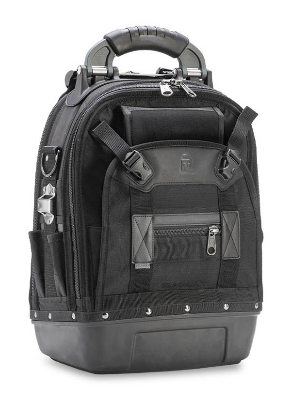 Adjustable Deep Capacity Zippered Tool Backpack Case