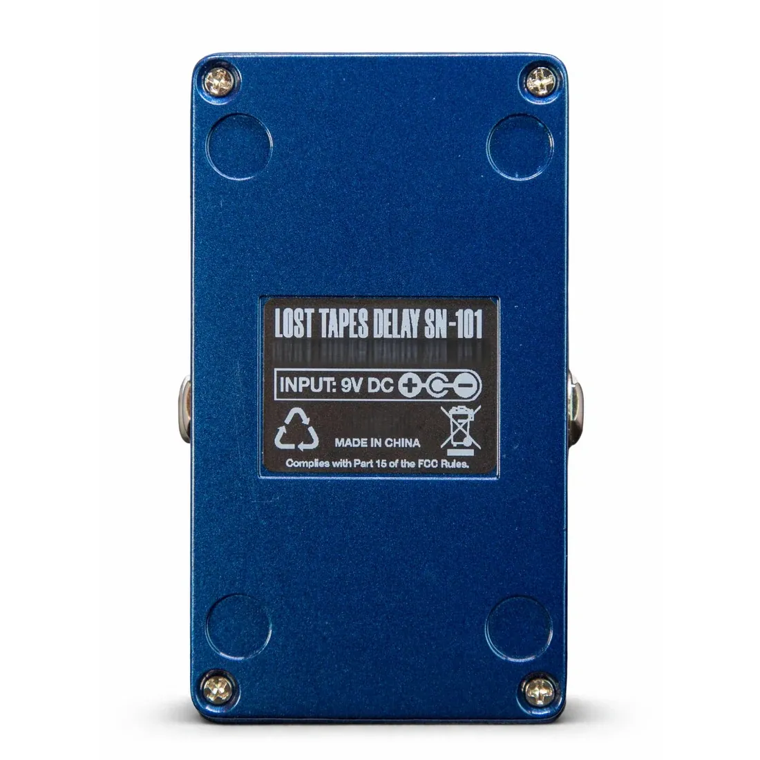 Vintage Inspired Guitar Delay Pedal with Reverse Echo Function