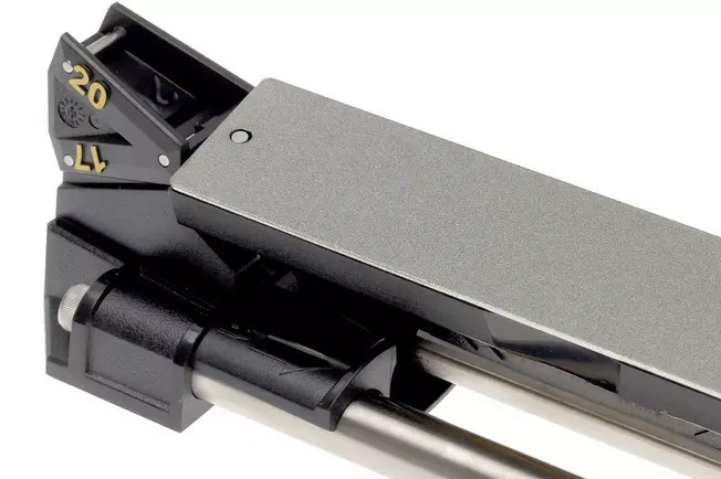 Adjustable Guided Knife Sharpening System with Magnetic Stability Base