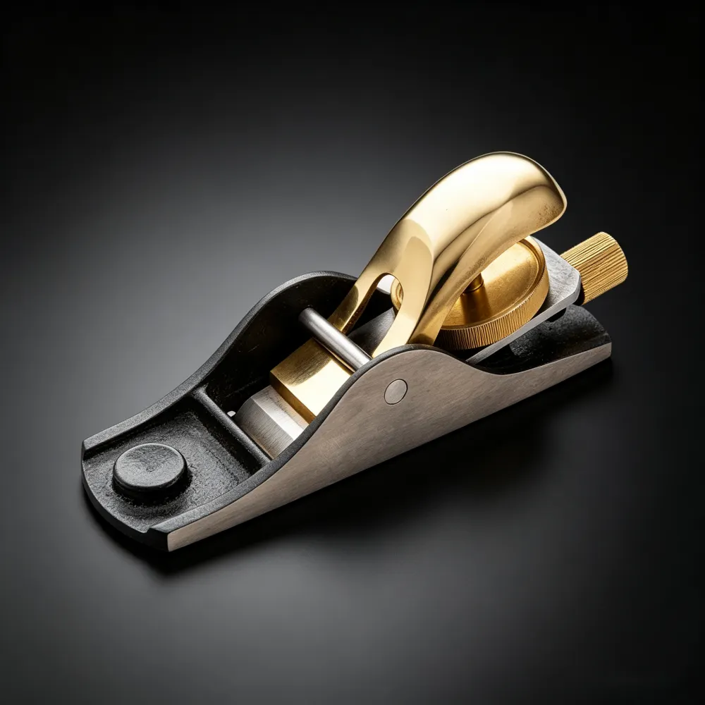 Compact Precision Apron Block Plane for Woodworking