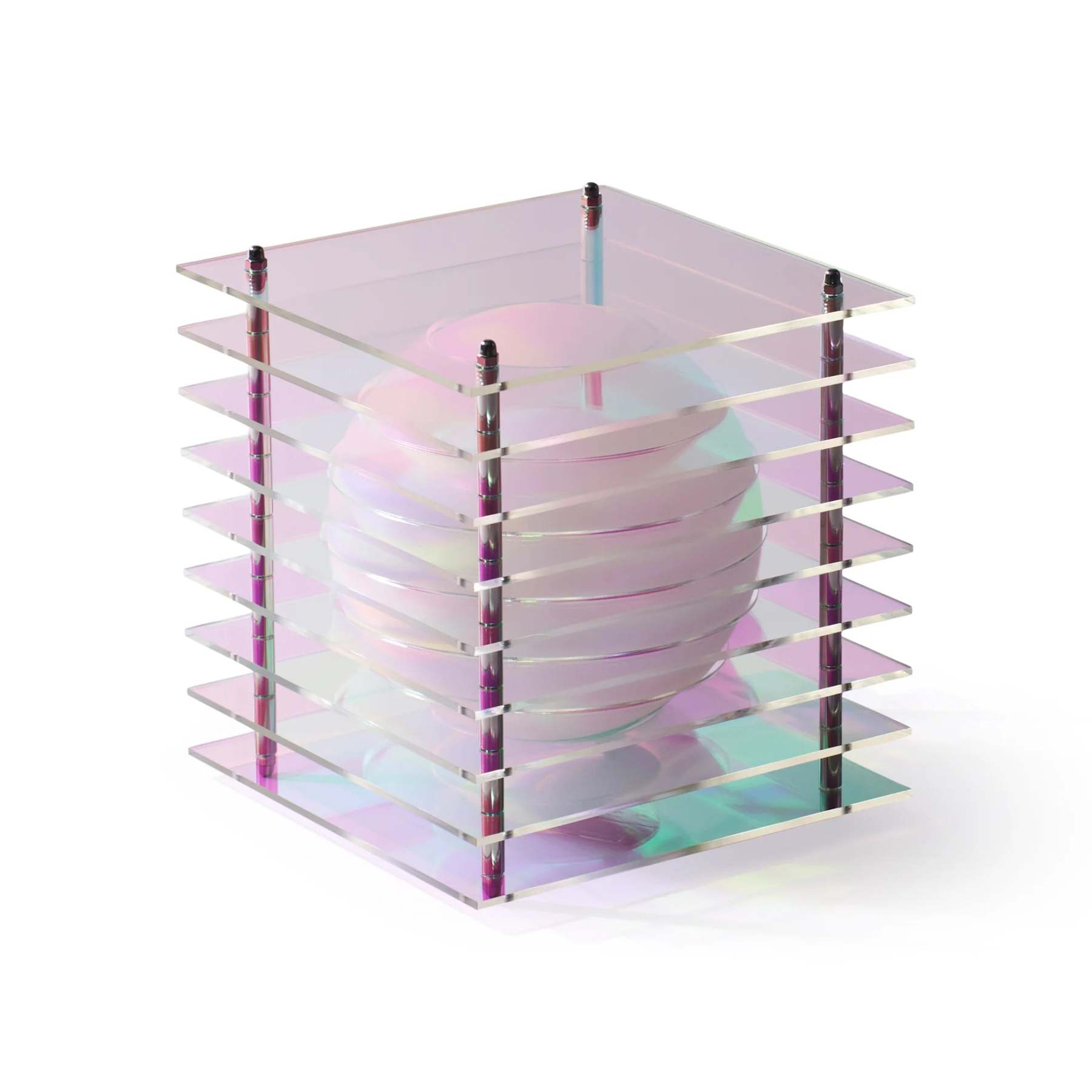 Futuristic Layered Table Lamp