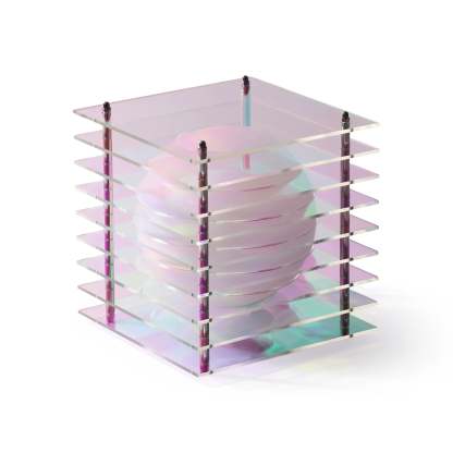 Futuristic Layered Table Lamp