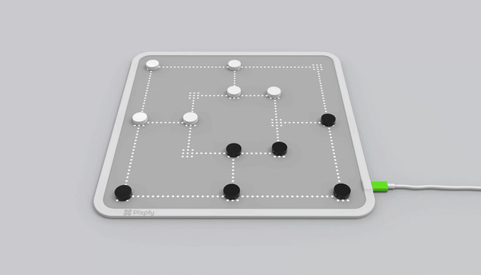 Rollable Interactive Digital Board Game System with Smart Display