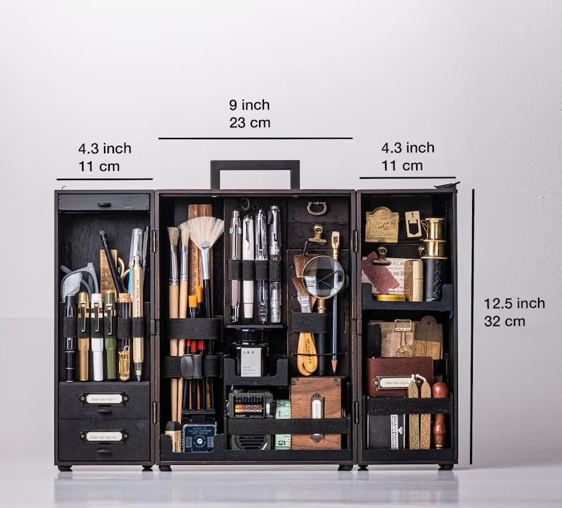 Studio Toolbox Organizer for Creative Workspace Storage