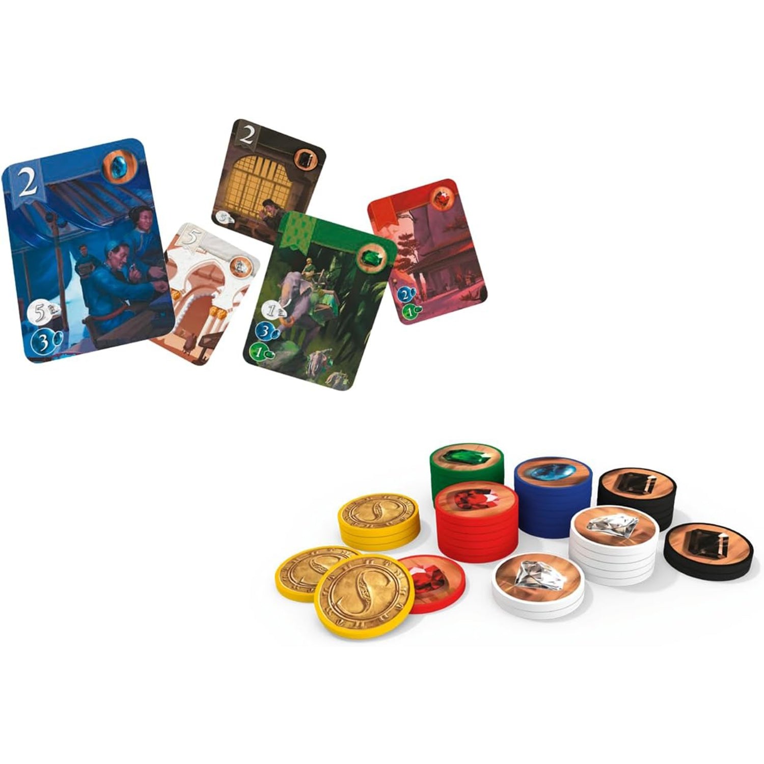Sparkling Gemstone Chessboard Party Game