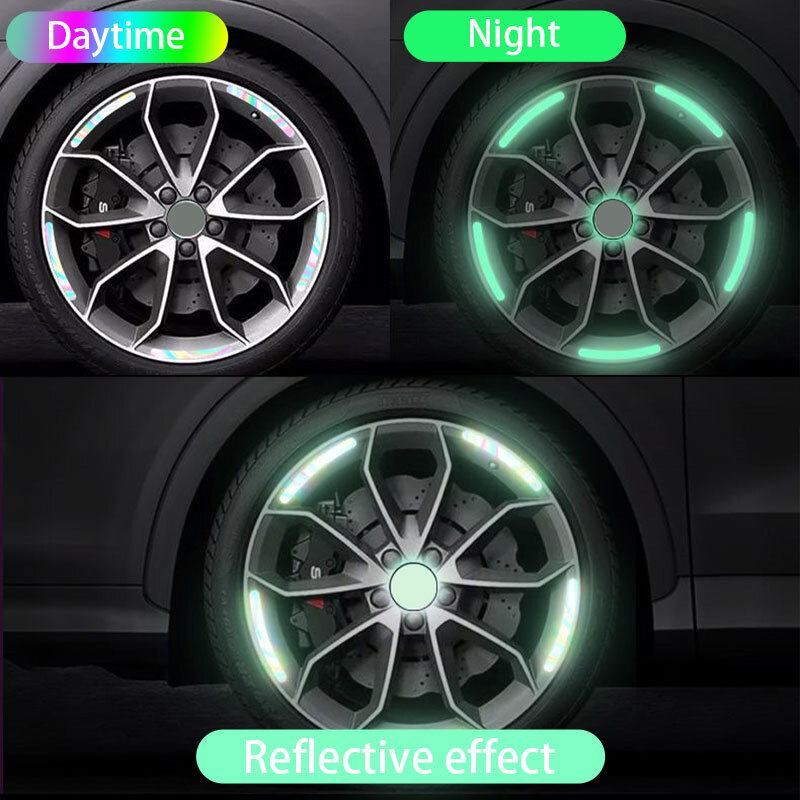 Reflective Multi-Color Vinyl Decal Stickers 