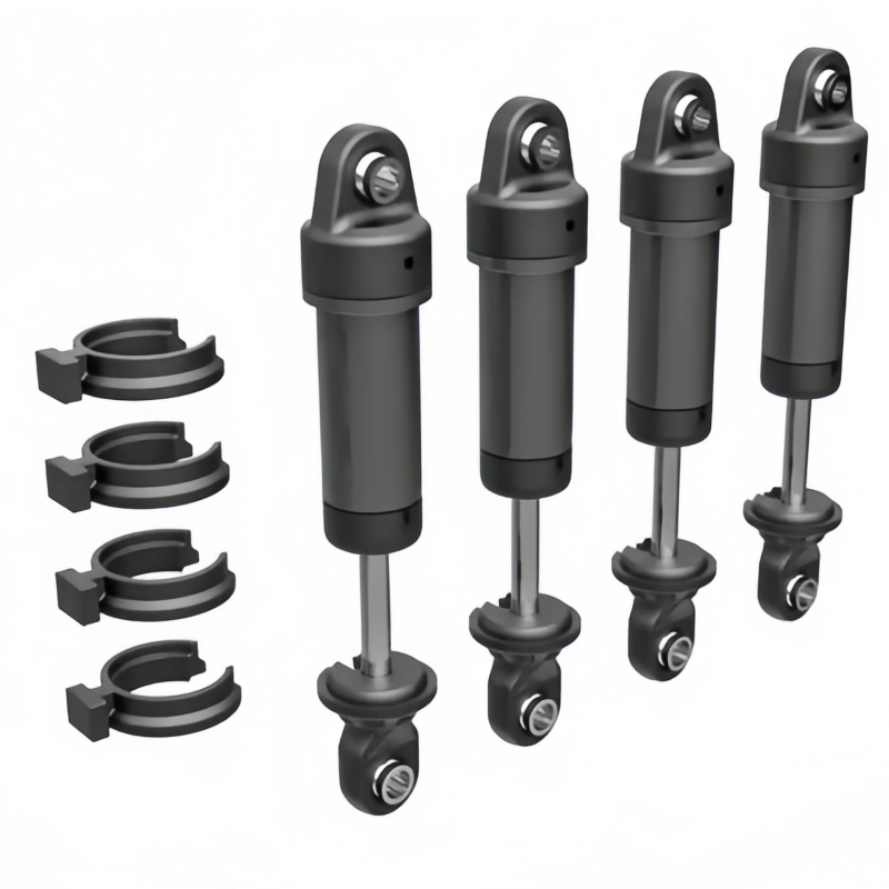 Aluminum GTM Shocks – 4-Piece Set for 1/18 Rock Crawlers