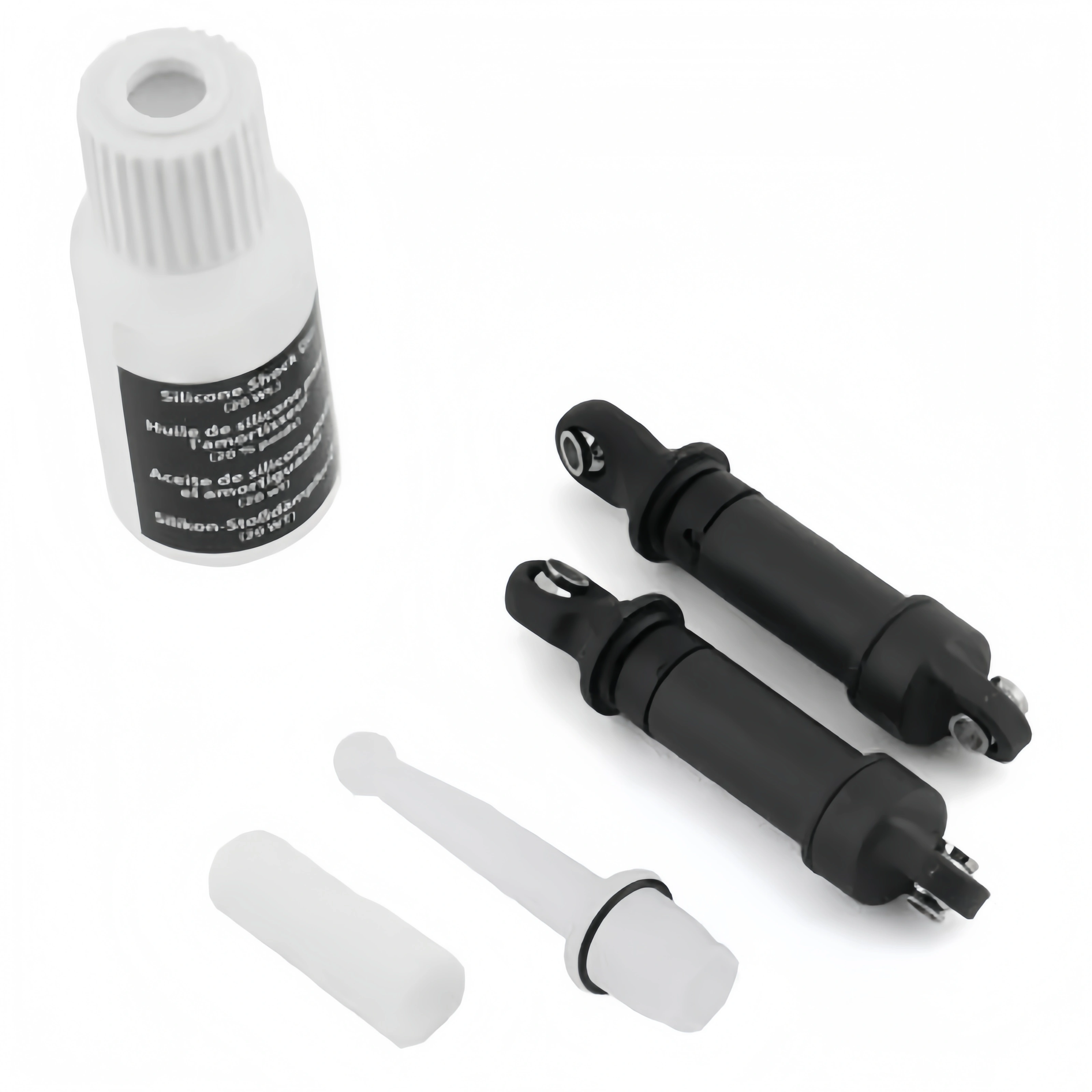 Aluminum GTM Shocks – 4-Piece Set for 1/18 Rock Crawlers