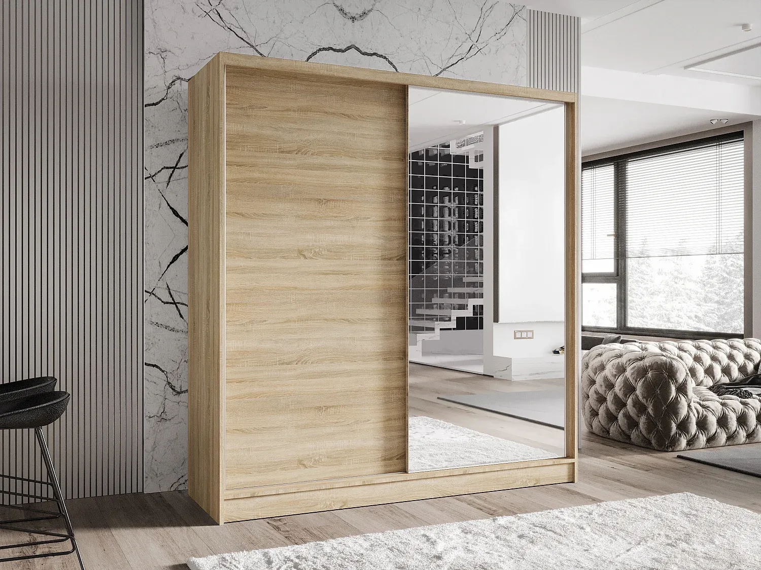 Schlafzimmer,Schlafzimmermöbel,Kleiderschrank-LIVIVORAE