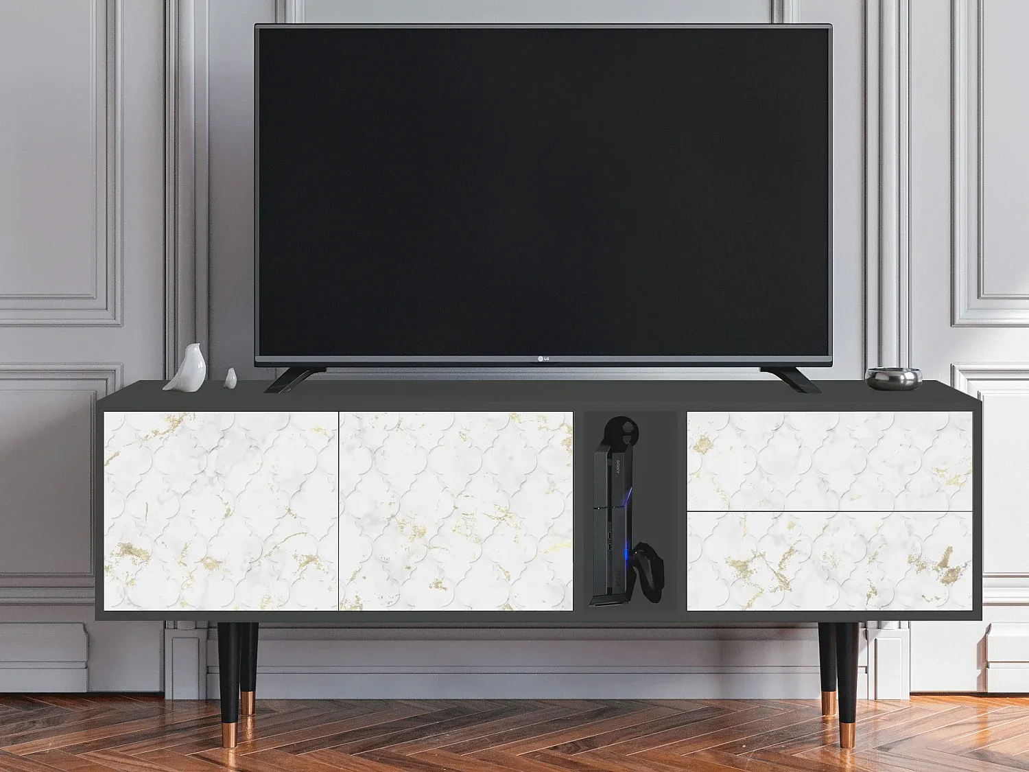 Wohnzimmer und Flur,Wohnzimmermöbel,TV-Board-LIVIVORAE