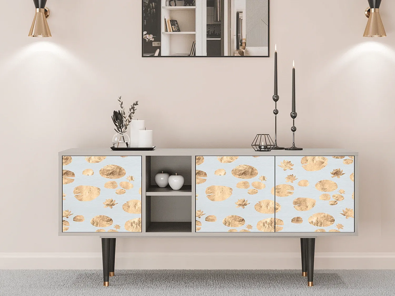 Wohnzimmer und Flur,Wohnzimmermöbel,TV-Board-LIVIVORAE