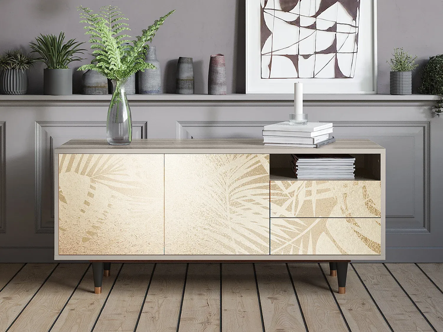 Wohnzimmer und Flur,Wohnzimmermöbel,TV-Board-LIVIVORAE