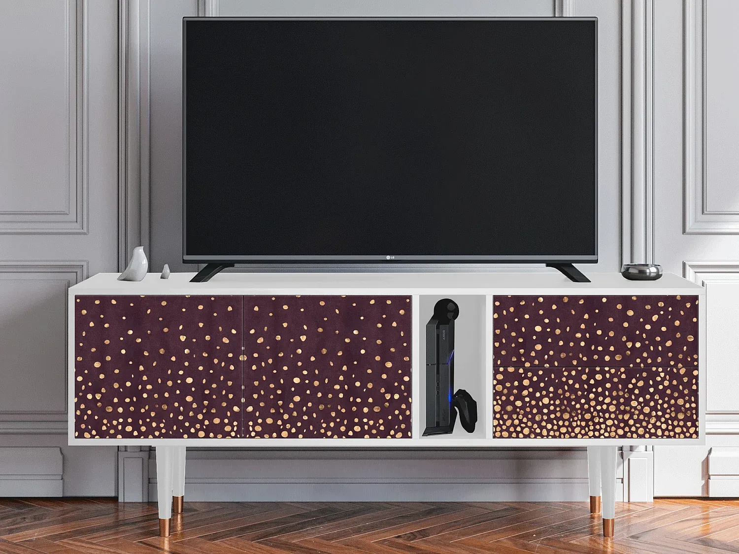 Wohnzimmer und Flur,Wohnzimmermöbel,TV-Board-LIVIVORAE