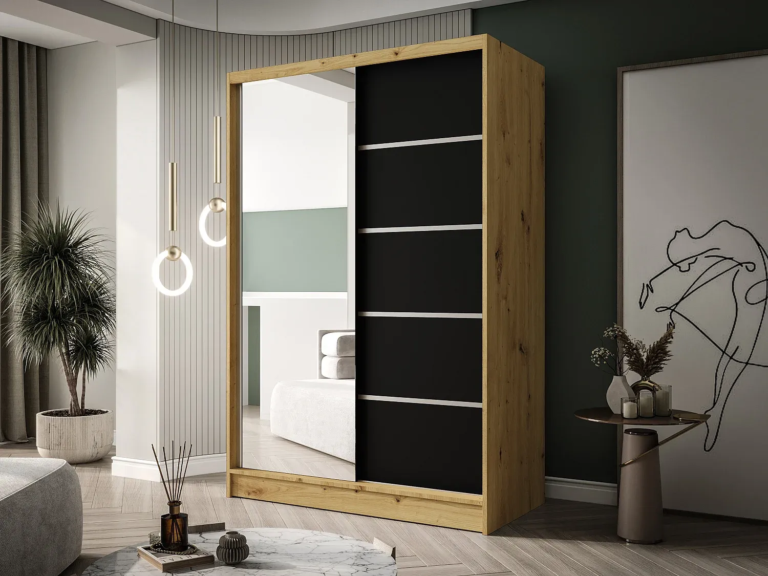Schlafzimmer,Schlafzimmermöbel,Kleiderschrank-LIVIVORAE