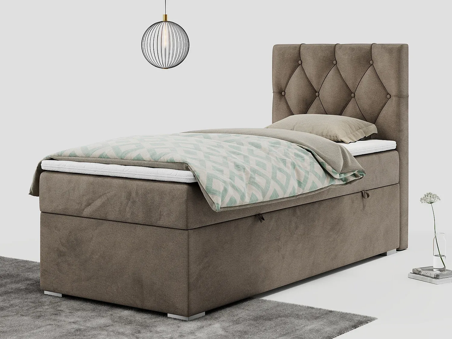 Schlafzimmer,Bereich Bett,Boxspringbett-LIVIVORAE