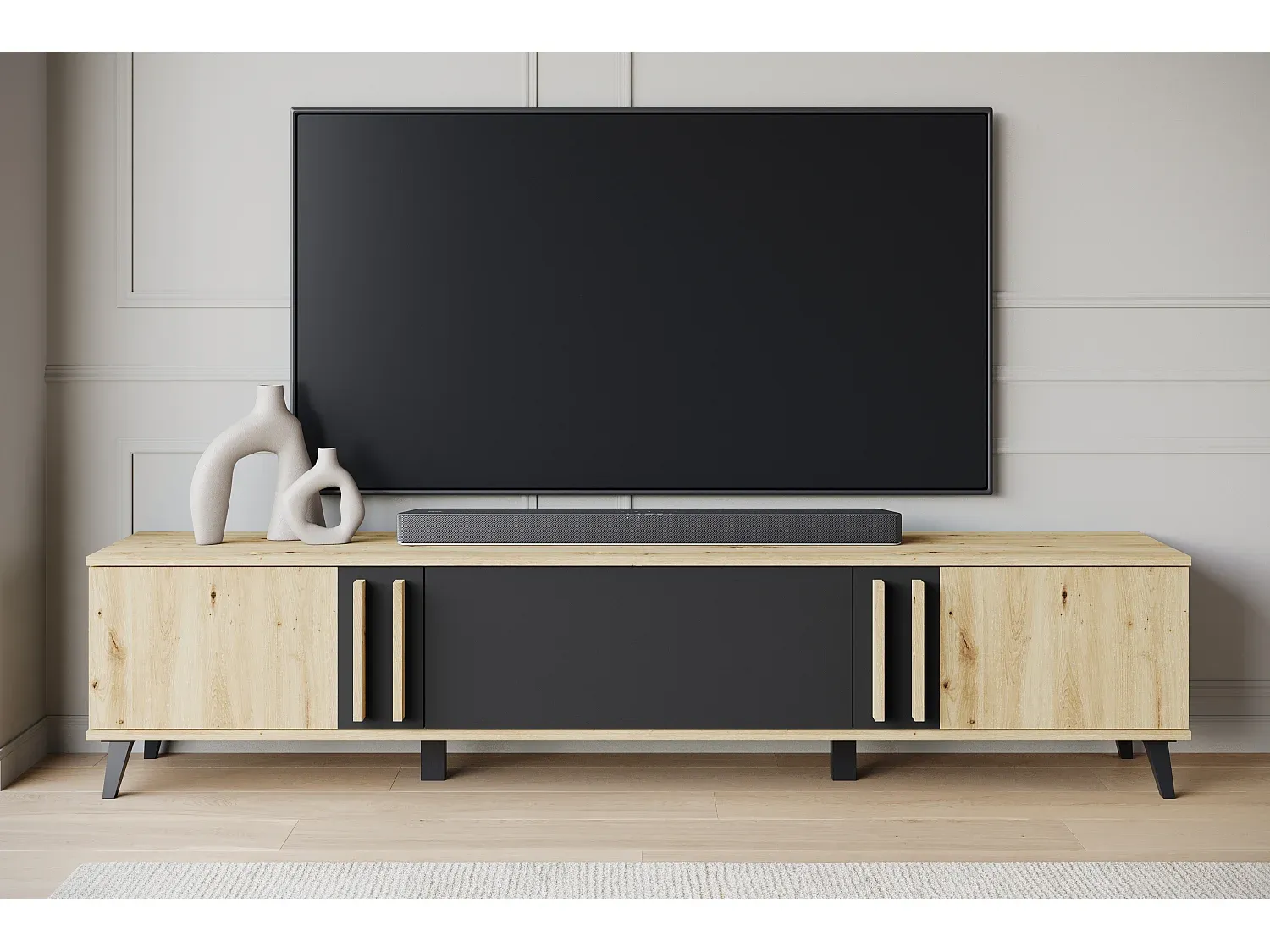 Wohnzimmer und Flur,Wohnzimmermöbel,TV-Board-LIVIVORAE