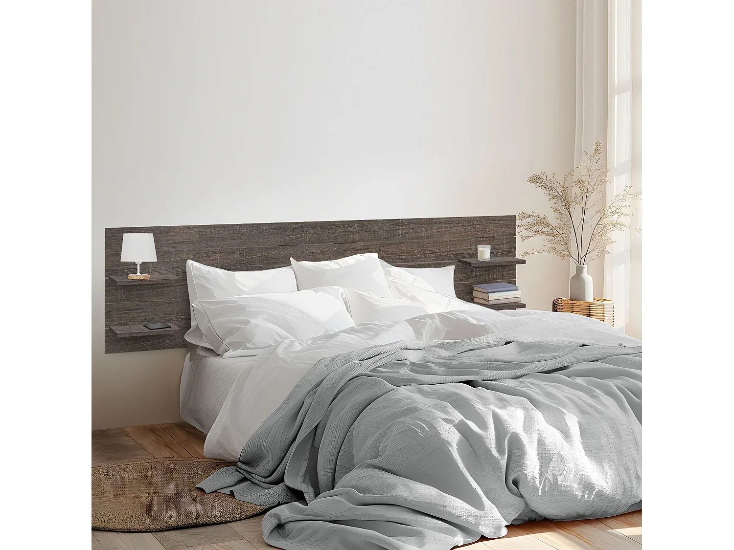 Schlafzimmer,Bettkopfteil und Bettüberbau,Bettkopfteil-LIVIVORAE