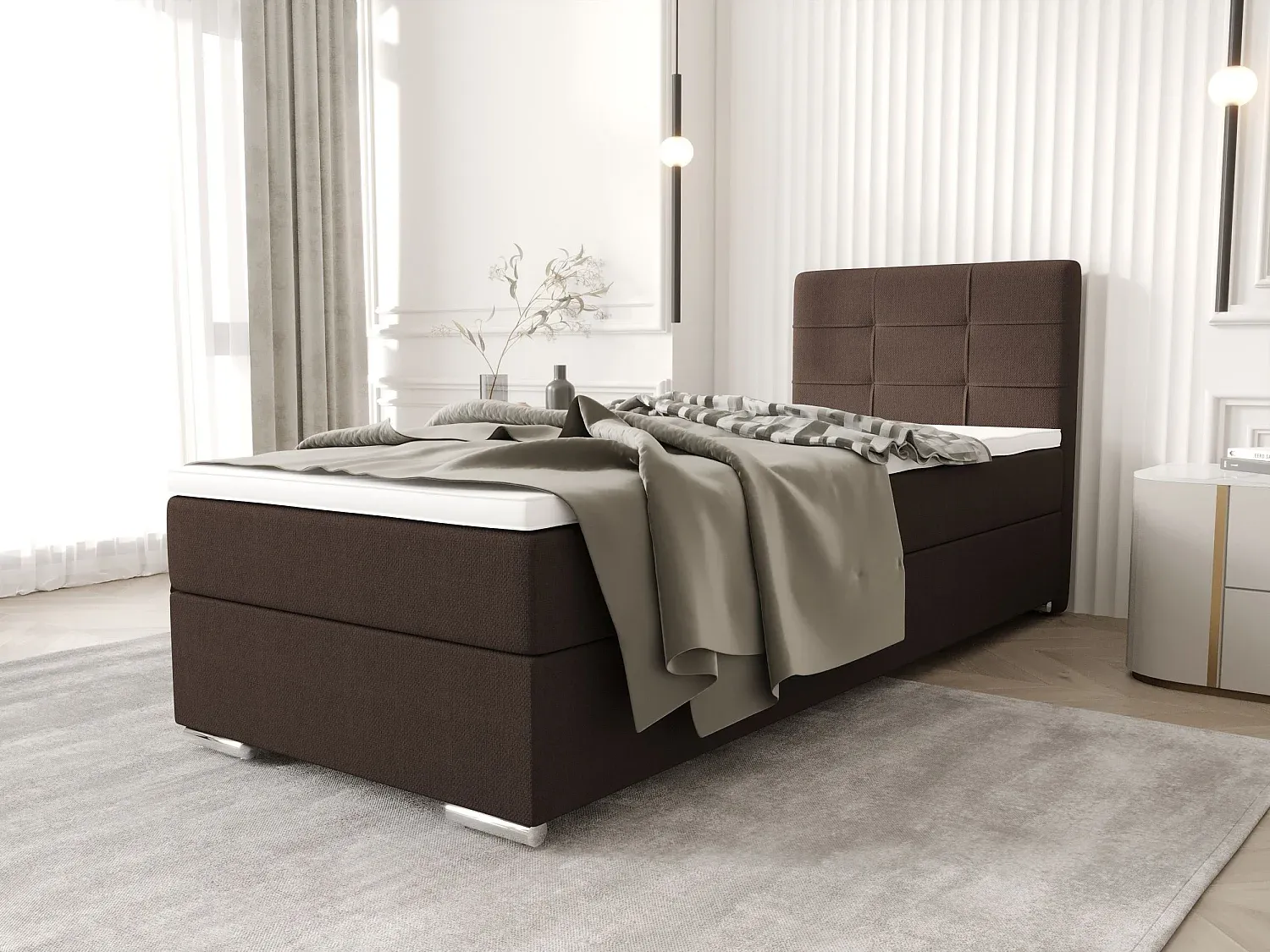 Schlafzimmer,Bereich Bett,Boxspringbett-LIVIVORAE