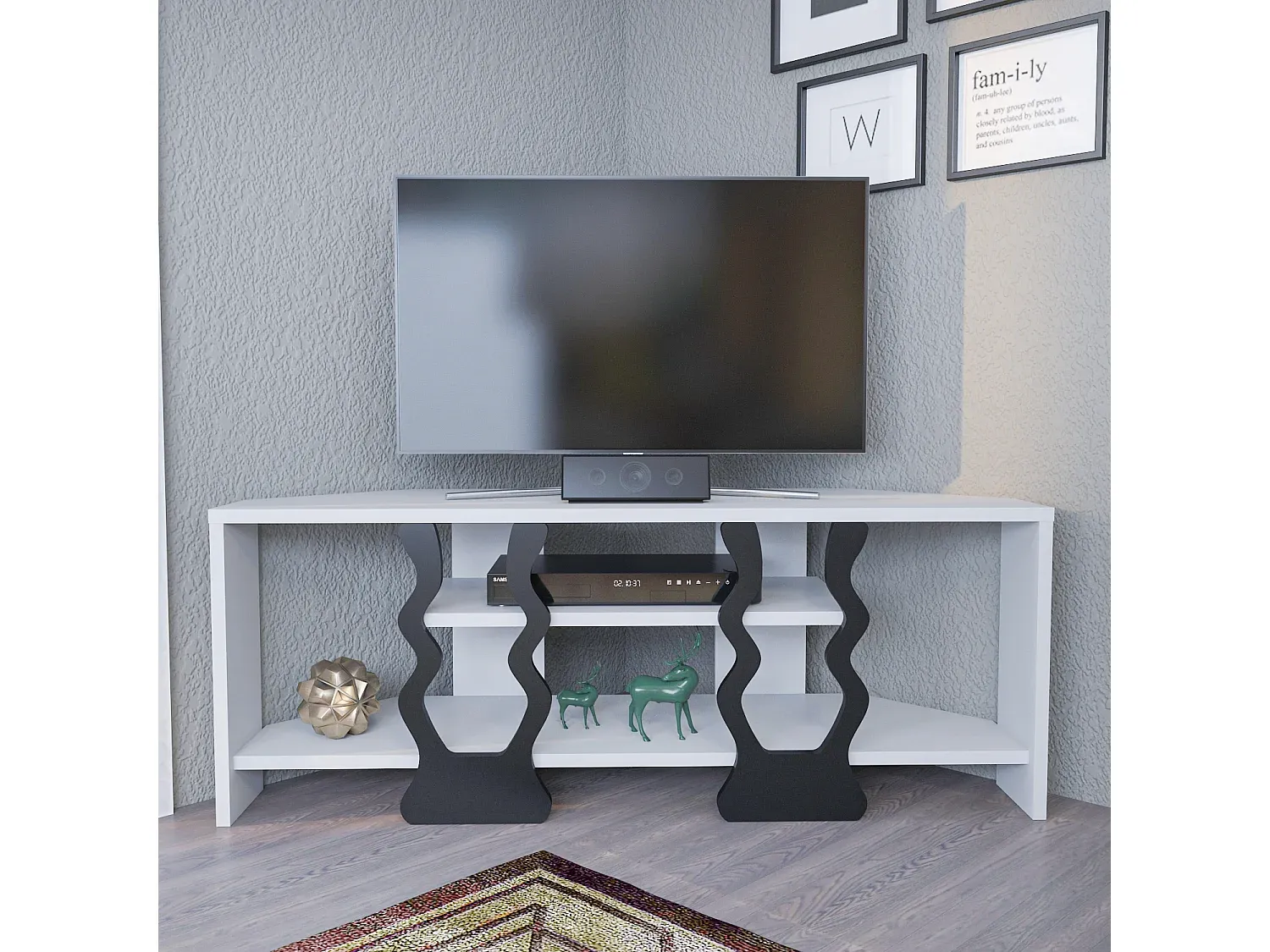 Wohnzimmer und Flur,Wohnzimmermöbel,TV-Board-LIVIVORAE