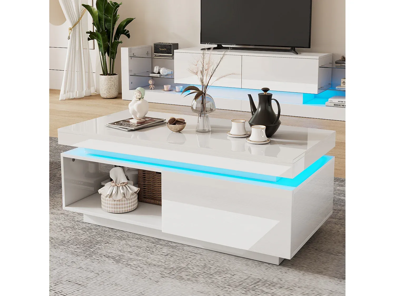 Wohnzimmer und Flur,Wohnzimmermöbel,TV-Board-LIVIVORAE