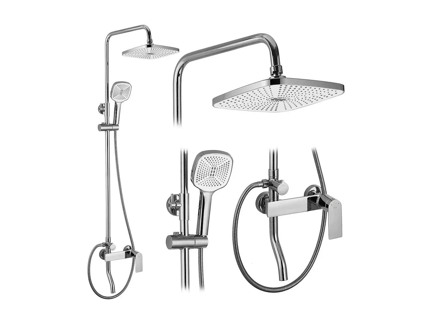 Badezimmer,Bereich Dusche,Einfache Duschsäule-LIVIVORAE