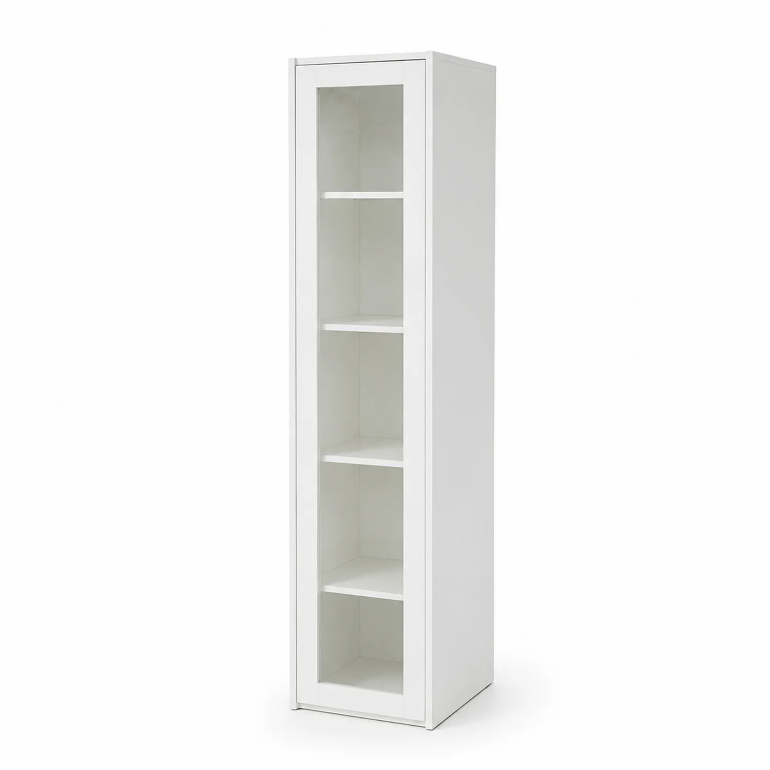 Witryna stojąca z płyty MDF z 4 półkami 180x40x30 cm-Omnivaroque