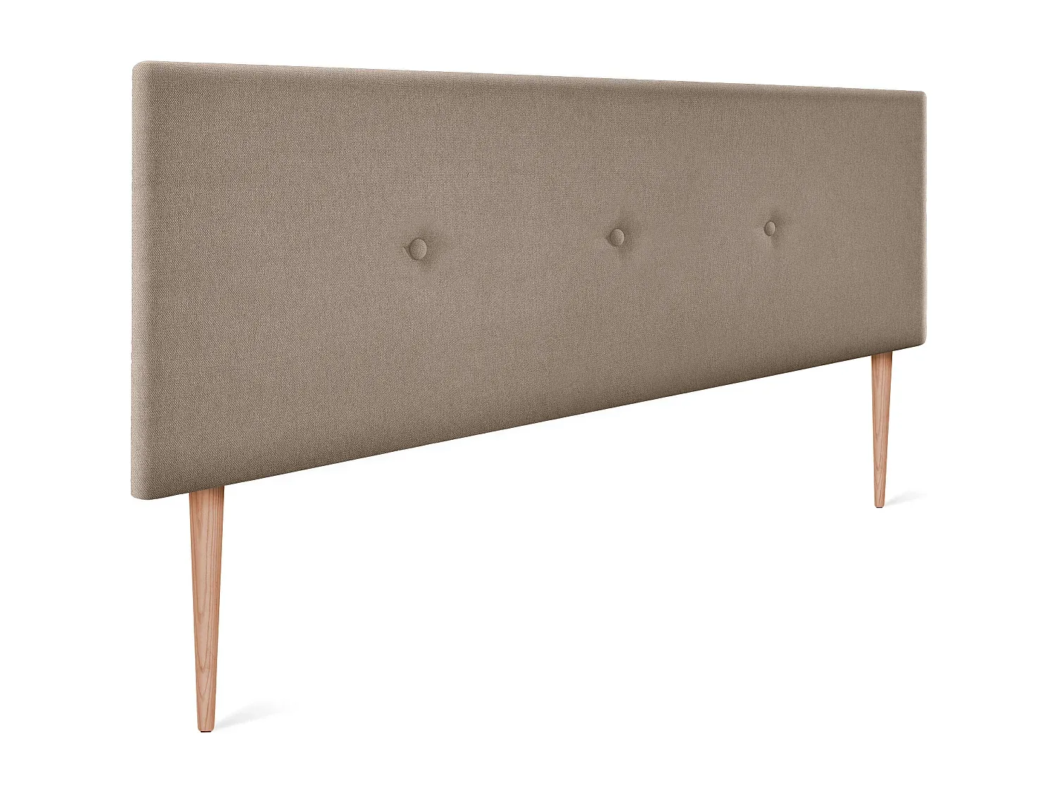 Gepolstertes Kopfteil mit Knöpfen 145x105cm-livelaro.com