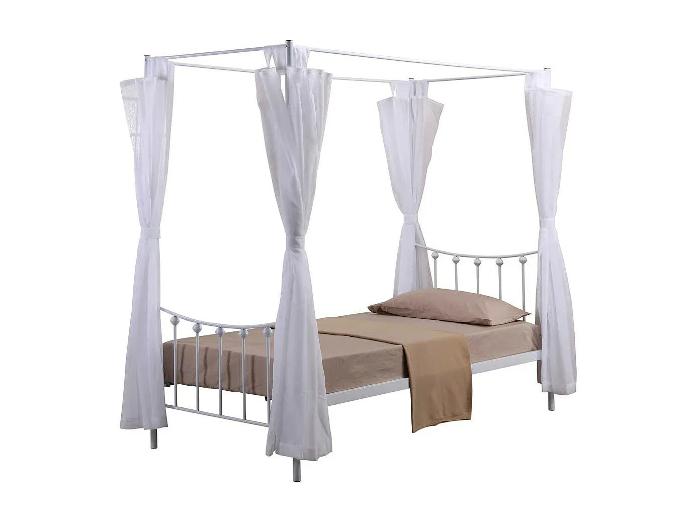 Schlafzimmer,Bereich Bett,Himmelbett-livelaro.com