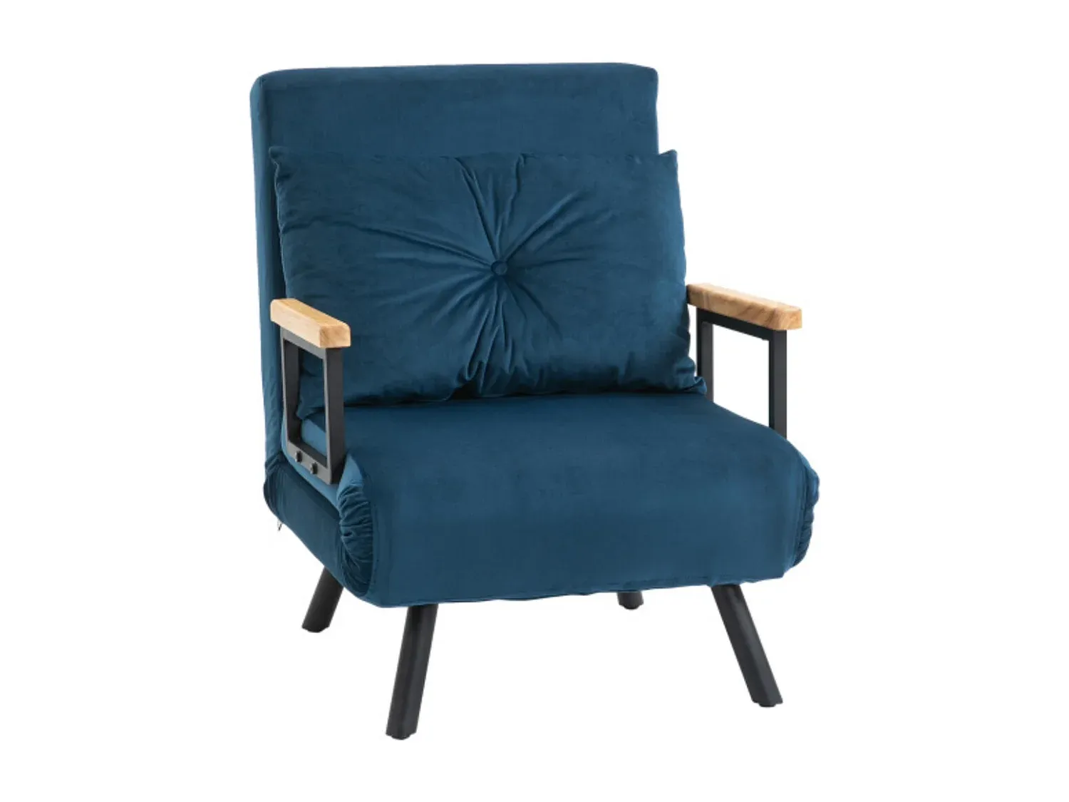 Verstellbares Schlafsofa mit Bettfunktion und Rückenkissen-livelaro.com