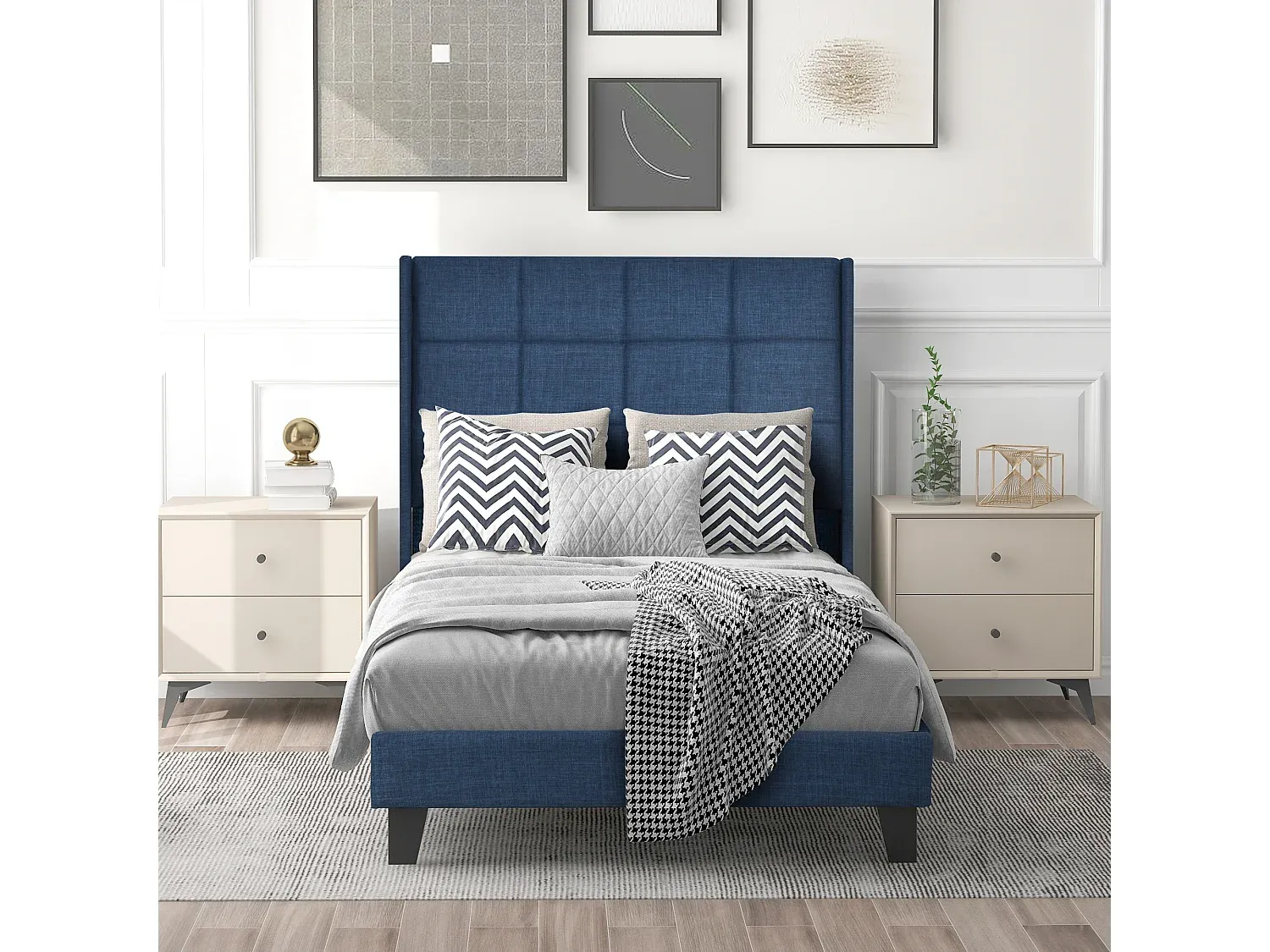 Schlafzimmer,Bereich Bett,Bettrahmen-livelaro.com