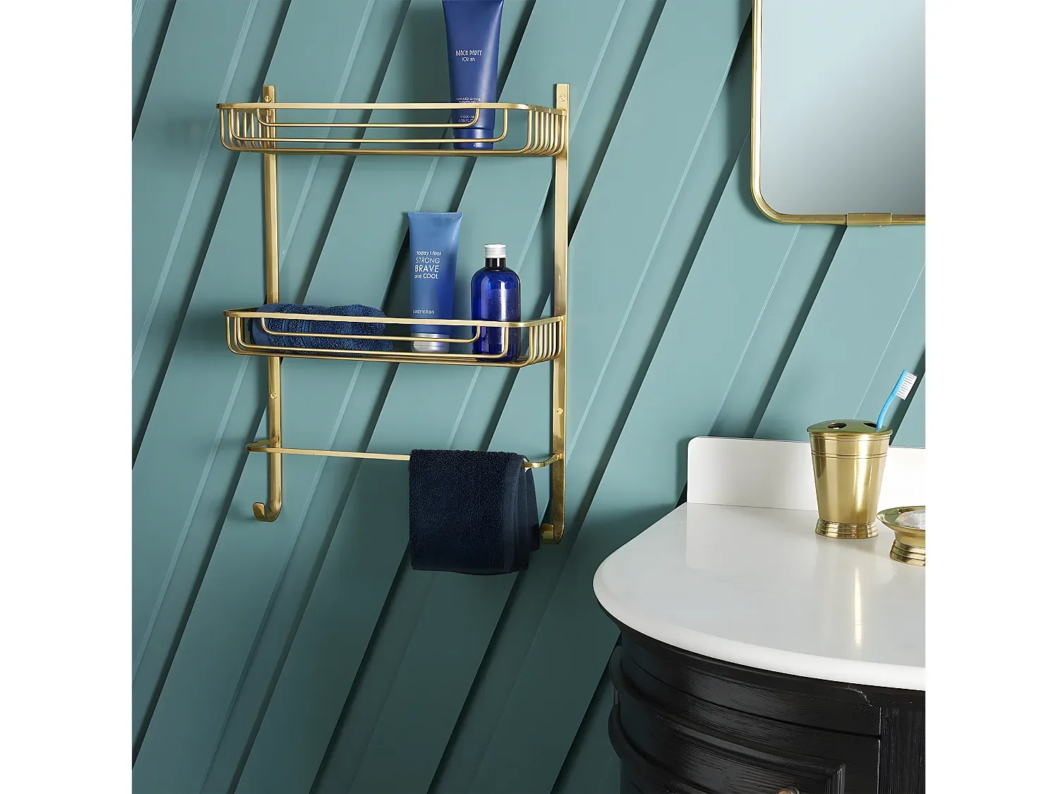 Badezimmer,Bereich Badezimmermöbel,Wandregal Badezimmer-livelaro.com